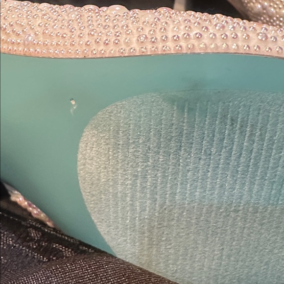 ❗️ Blue by Betsey Johnson Clark Pearl Ivory Slingback Pumps Size 9 - Picture 15 of 15